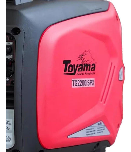 Gerador De Energia A Gasolina Tg2200ispx 220v Digital Toyama