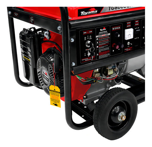 Gerador De Energia Gasolina 7 Kva Tg8000cxer Bivolt Toyama