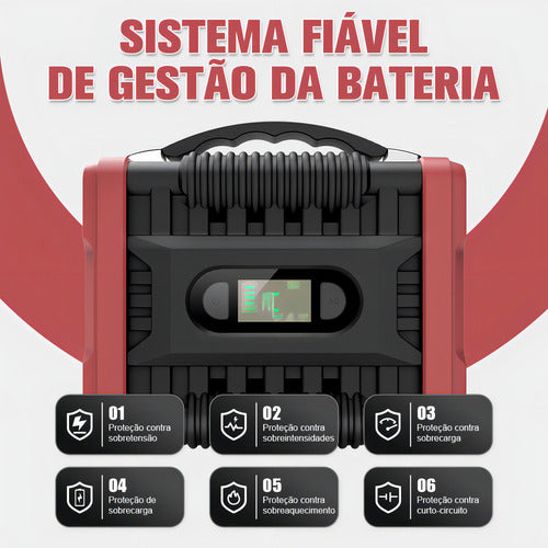 Bateria De Lítio Gerador Portátil Mini Central Elétrica 2