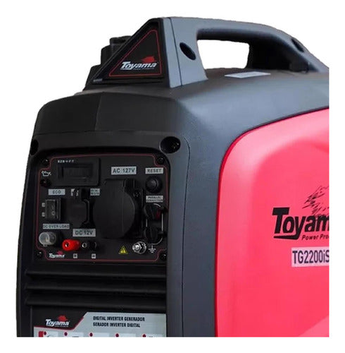 Gerador De Energia A Gasolina Tg2200ispx 220v Digital Toyama