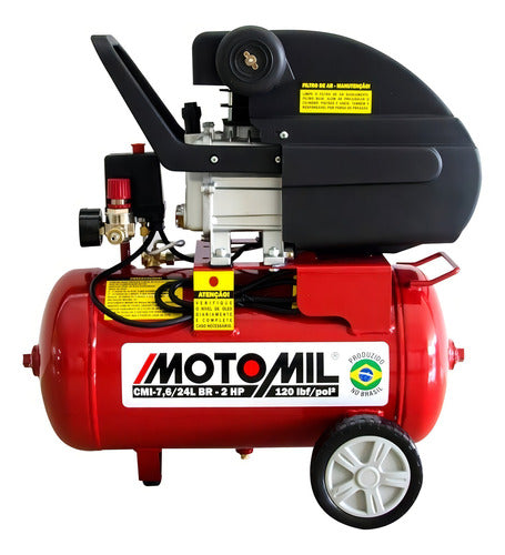 Motocompressor Motomil Cmi 7,6/24l 37810.2