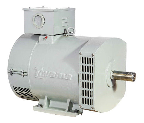 Alternador Monofásico Toyama Ta12.4cs2 4 Polos 127/220v 60h