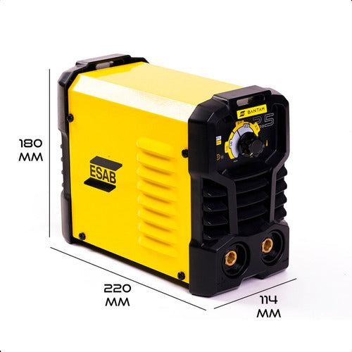 Máquina De Solda Inversora Esab Bantam 2.5 Bivolt 110v/220v