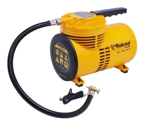 Compressor De Ar Elétrico Portátil Tekna Cd12151bk 0.25hp