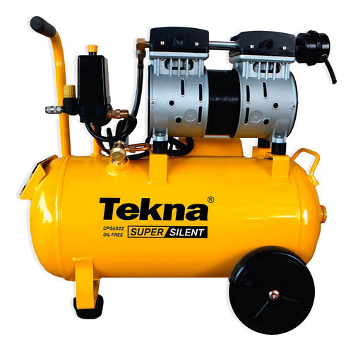 Compressor Ar 20 Litros 5,3 Pés Silencioso Cps6022 Tekna 11