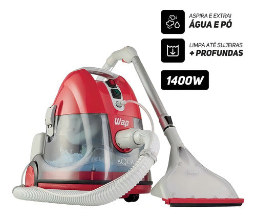 Extratora De Sujeira Wap Aqua Cleaner 1400w 185 Mbar 60hz Co