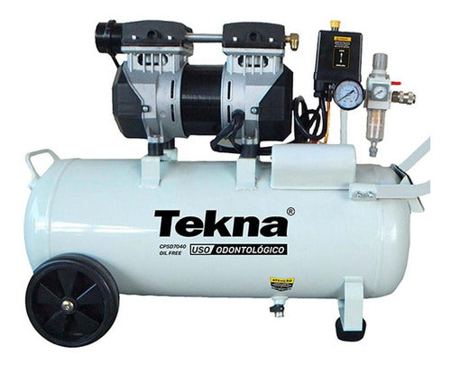 Compressor De Ar Odontológico 6,4 Pés 35l Cpsd7040 Tekna C