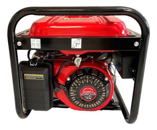 Gerador De Energia 2,8kva A Gasolina Mg-3000cl-1 Motomil