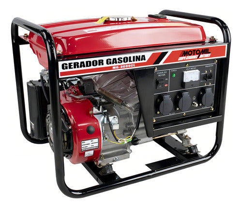 Gerador De Energia Portátil Motomil Mg3000cl 2800w Monofás