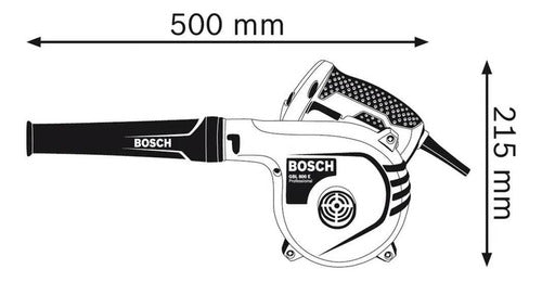 Soprador Aspirador Bosch Gbl 800 E  Elétrico De 230v 800w 2