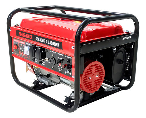 Gerador De Energia A Gasolina 3.6 Kva Monofásico 110v/220v