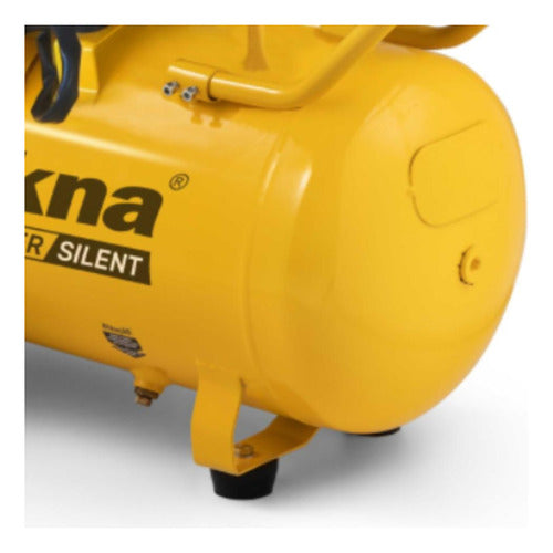 Compressor Ar 6,4 Pés Silencioso 50 Litros Csp7050 Tekna Vo