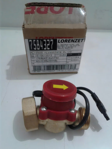 Fluxostato Do Pressurizador De Água Pl 20 Lorenzetti Pl-200