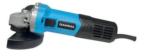 Esmerilhadeira Angular 1050w 4 1/2 Gamma G1918 220v Cor Azul