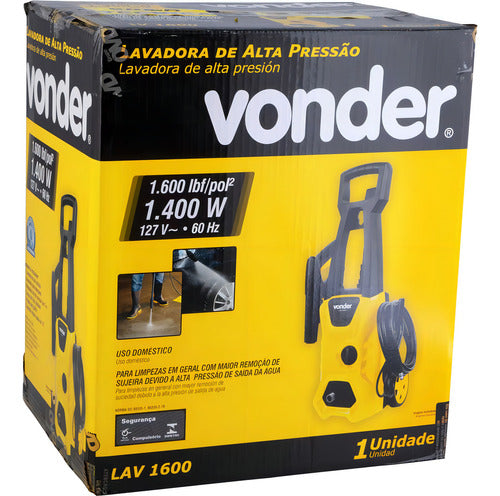 Lavadora Alta Pressão Lav1600 220v Vonder