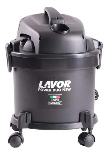 Aspirador De Pó E Água 14l Power Duo New 1250w Lavor Cor P