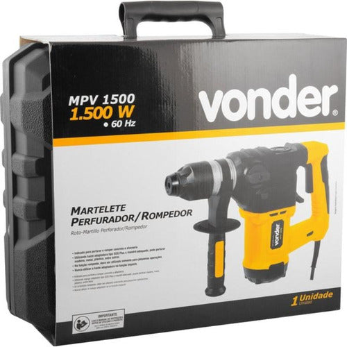 Martelete Perfurador/rompedor 1500w 127v Mpv1500 Vonder Cor