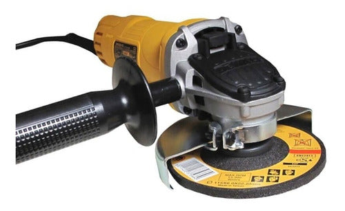 Esmerilhadeira Angular 115mm Dewalt, Modelo Dwe4020, Com Pot