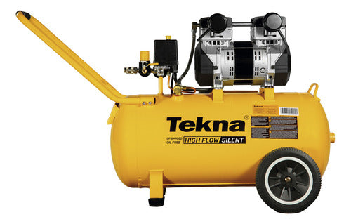 Compressor De Ar Elétrico Portátil Tekna Cpsh9050 50l 2.5h