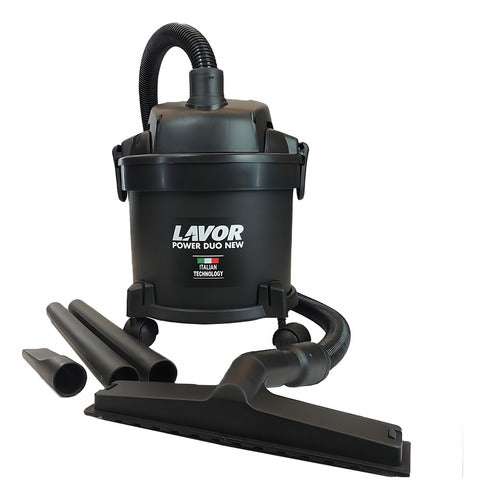 Aspirador De Pó E Água 14l Power Duo New 1250w Lavor Cor P