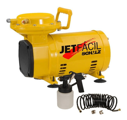 Compressor De Ar Elétrico Portátil Schulz Hobby Jet Fácil