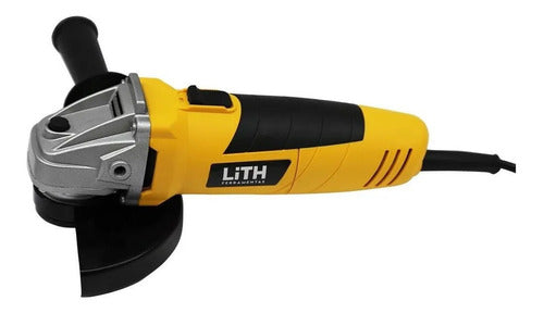 Esmerilhadeira Angular Lith Lt3035 De 60 hz Amarelo 600 W 2