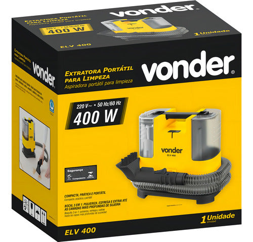 Extratora Para Limpeza Portátil Elv 400 220v Vonder