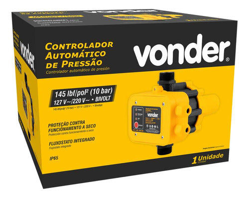 Controlador Automático Pressão Fluxo De Água Bivolt Vonde