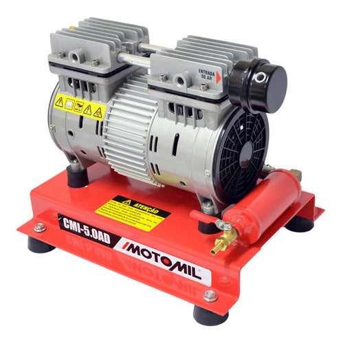 Compressor De Ar Elétrico Portátil Motomil Cmi-5,0ad 1000w