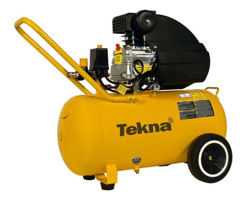 Compressor De Ar Elétrico Portátil Tekna Cp8550c 50l 2.5hp