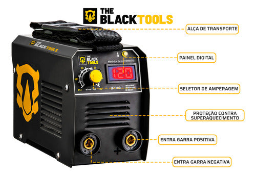 Máquina De Solda Inversora Eletrica Portatil Mma Tig Eletro