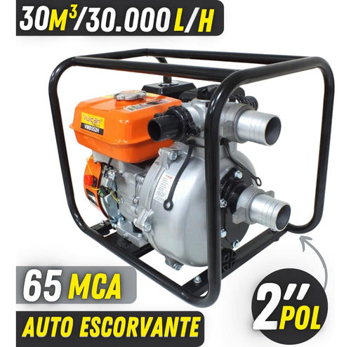 Motobomba Moto Bomba Motor Bomba Dágua Vmb552h Vulcan Trent