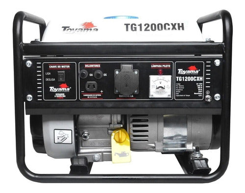 Gerador Portátil Toyama Tg1200cxh-220v 1100w Monofásico Co