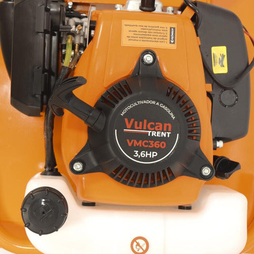 Moto Arador A Gasolina Vulcan 53cc 3,6hp Vmc 360