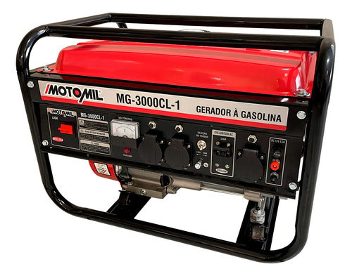 Gerador De Energia Portátil Motomil Mg3000cl 2800w Monofás