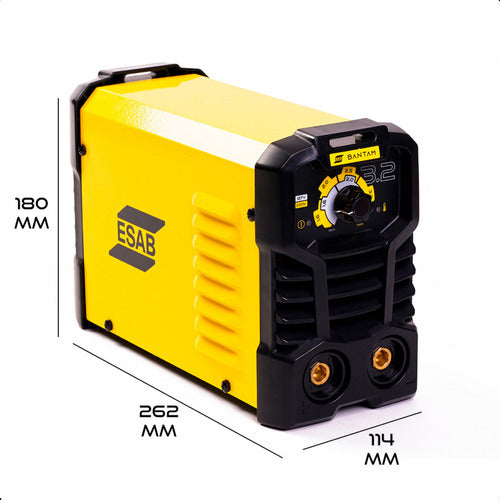 Máquina De Solda Inversora Esab Bantam 3.2 Bivolt 110v/220v