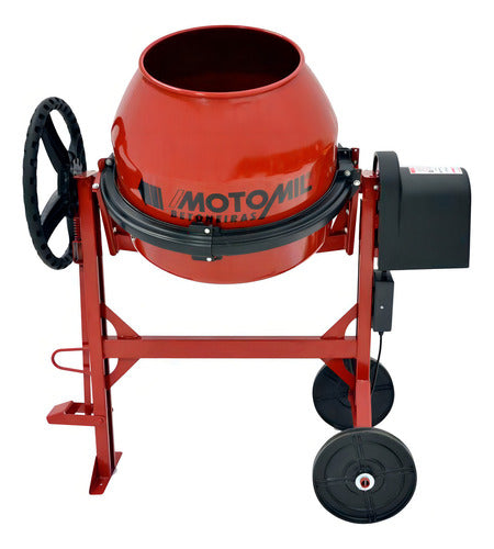 Betoneira 150l Mono 220v Chave Segurança Mb-150l Motomil