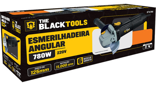 Esmerilhadeira Angular The Black Tools Bta Bta780 De 60hz Pr