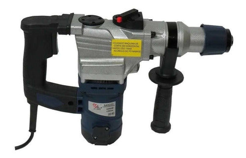 Martelete Eletropneumático  Sa Tools Sa9222 Azul-marinho Co