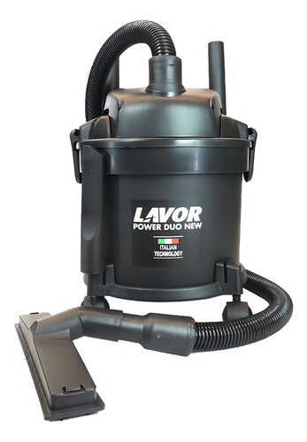 Aspirador De Pó E Água 14l Power Duo New 1250w Lavor Cor P