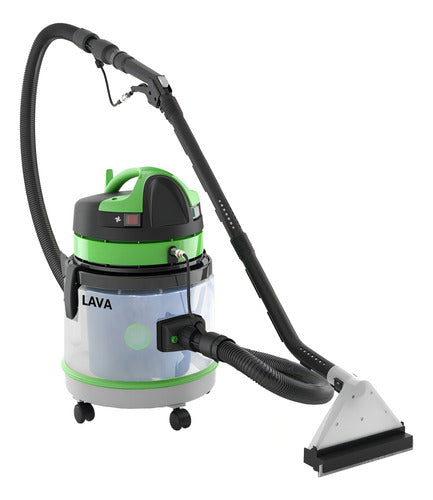 Aspirador Extrator Tambor Ipc Lava Pro 27l  Preto E Verde 12