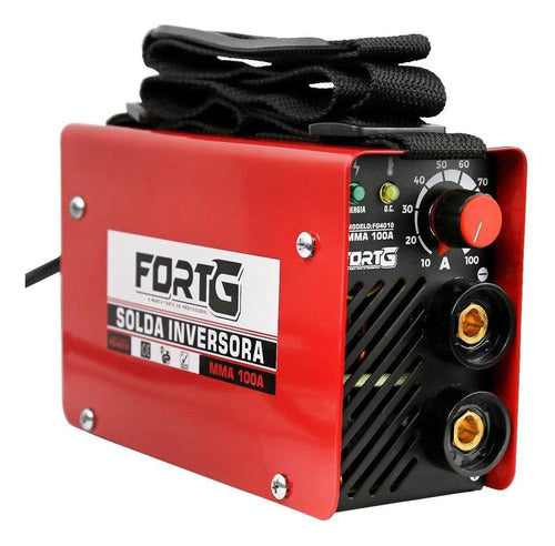 Máquina De Solda Inverter Fortg Inversora Mma 100a Fg4010 V