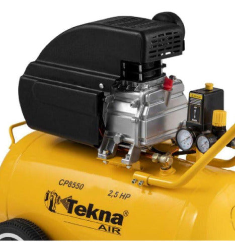 Compressor De Ar 50 Litros 2,5 Hp 8,5 Pés Cp8550 Tekna + Ki