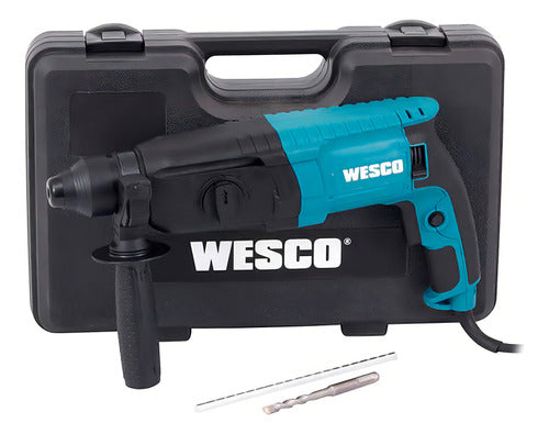 Martelete Eletropneumático Wesco Ws3212k Azul Com 800w De P