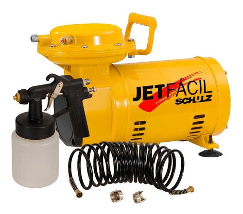 Compressor De Ar Elétrico Portátil Schulz Hobby Jet Fácil