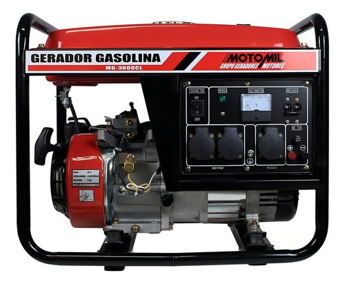 Gerador De Energia Portátil Motomil Mg3000cl 2800w Monofás