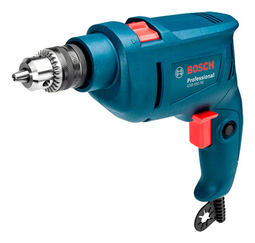 Furadeira De Impacto Gsb 450 Re 450w 3/8pol 127v Bosch