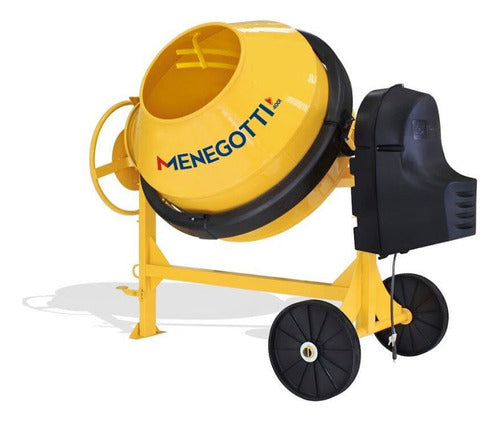 Betoneira Com Motor Prime 400l 220v Menegotti