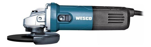 Esmerilhadeira Angular Wesco Ws4740 De 60 hz Azul-turquesa