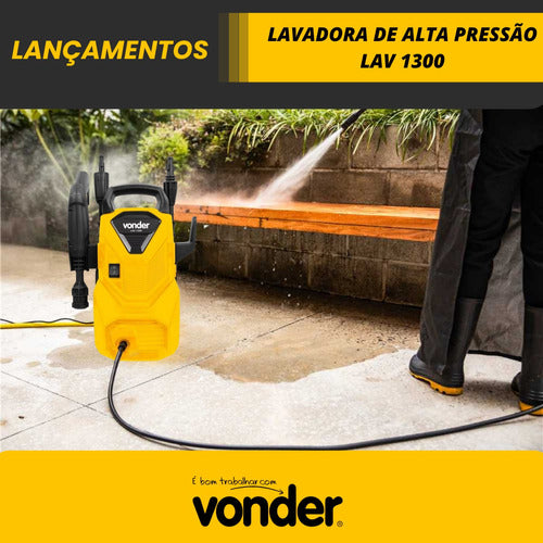 Lavadora De Alta Pressão 1300 Libras Lav1300 220v - Vonder